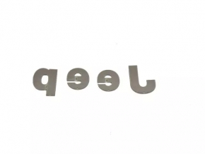 Jeep Renegade 15- Trailhawk Hood Emblem