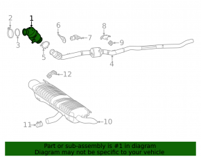 Catalyst Mercedes W167 GLE 350 20-23 2.0T