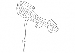 Front right door handle mechanism Mazda CX-30 20-