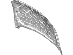 Hood bare Ford Fusion mk5 13-20 graphite UJ