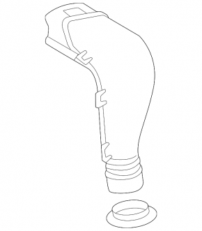 Toyota Rav4 19-25 hybrid air conditioning duct, outlet