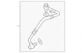 Land Rover Range Rover Velar 18-26 2.0T Turbocharger Oil Supply Pipe