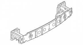 Rear bumper reinforcement Mazda CX-9 16-