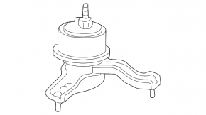 Engine mount right Toyota Solara 2.4 04-08
