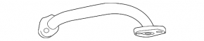 Metal cooling system pipe for Toyota Rav4 16-18 hybrid