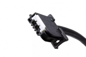 Seat belt latch rear left Chevrolet Volt 11-15 black