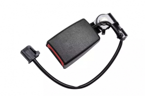 Seat belt latch rear left Chevrolet Volt 11-15 black