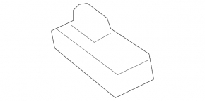 Mercedes W221 06-13 External Trunk Lid Opening Button