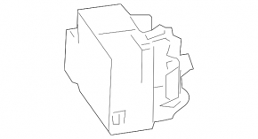 Mercedes R-class W251 06-13 air suspension valve block