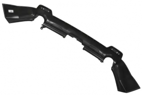 Rear bumper lip GMC Terrain 10-15 pre-restored for two pipes