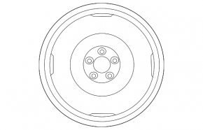 Spare tire for Subaru Forester 14-18 SJ D17 145/80, compact