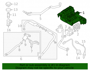 Carbon Canister Absorber Assembled Kia Niro 23- HEV