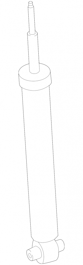 Rear left shock absorber BMW 2 F22 14-21