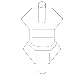 Rear axle mount Audi Q8 19-26