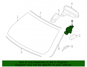 Rain sensor BMW 3 F30 12-18
