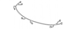 Wiring of the front bumper Lexus LS460 LS600h 07-08 prerest, for parking sensors