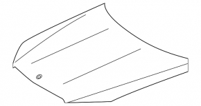 Bonnet bare Mercedes W167 GLE 350 450 20-23