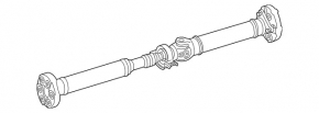 Cardan shaft cardan rear Mercedes W213 E 300/350 17-23 RWD