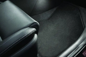 Set of Kia Sportage 17-22 floor mats, black cloth