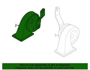Signal left low tone Mazda CX-7 06-09