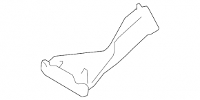 Right VVB cooling duct for Toyota Rav4 16-18 hybrid from VVB, first