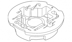 Foam plastic for tools Kia Forte 4d 14-17