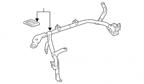 Honda Accord 13-15 hybrid inverter bracket