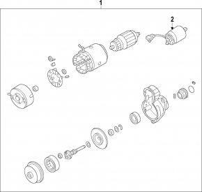 Starter Nissan Sentra 13-19