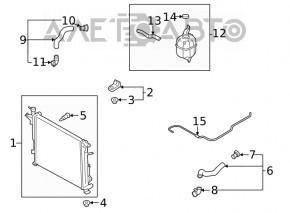 Kia K5 21-24 Coolant Expansion Tank Cap