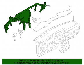 Reinforced under-torpedo pipe for VW Atlas 24-25