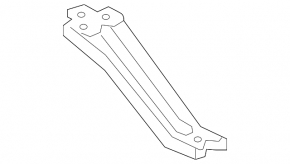 Rear subframe burr rear right Acura MDX 17-20 rest