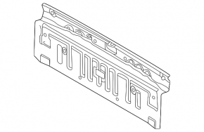 Rear Panel Toyota Sienna 21-25