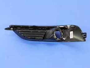 Bumper grille right Chrysler 200 11-14 black under fog lights