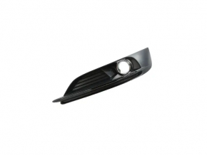Bumper grille right Chrysler 200 11-14 black under fog lights