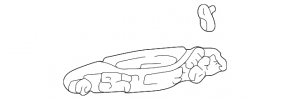 Lexus RX300 98-00 Outer Front Right Door Handle