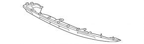 Front bumper lip for Lexus GX460 14-23 rest.
