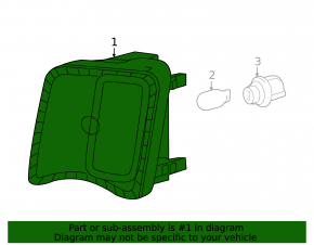 Left turn signal Toyota Prius 30 10-11 prerest