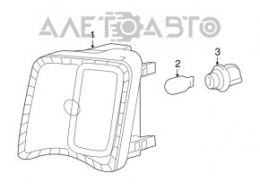Left turn signal Toyota Prius 30 10-11 prerest