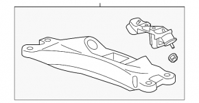 Chevrolet Camaro Gearbox Bracket 16-23 6.2