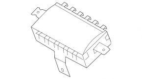 Airbag passenger in the dashboard Hyundai Tucson 16-18