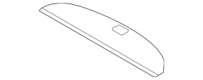 Rear trunk tray Hyundai Santa FE 19-20
