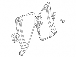 Window lift mechanism front right Audi A5 F5 17- 5D