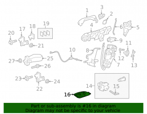 Mercedes A-Class V177 19-22 4-button key