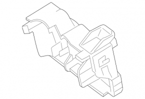 Mercedes GLA 14-20 bonnet lock