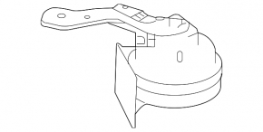 Mercedes X247 GLB 20-26 low beam with bracket