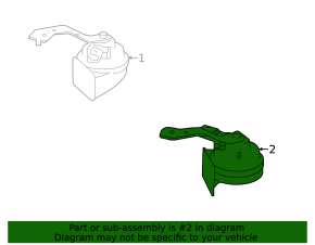 Mercedes X247 GLB 20-26 low beam with bracket