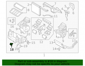 Heater resistor Mazda CX-5 17-15