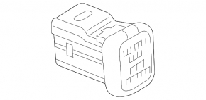 USB Hub, AUX Mazda 3 14-18 BM