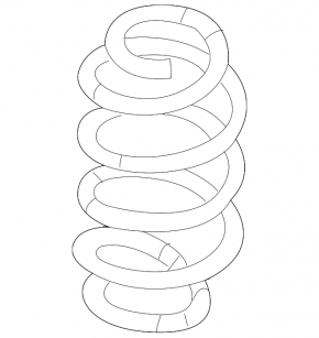 Rear left spring Mazda CX-50 24-25 type 1