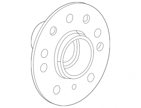 Front left wheel hub for Mercedes X164 GL W164 ML